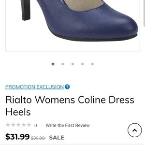 Navy NEW PUMPS 3IN HEEL